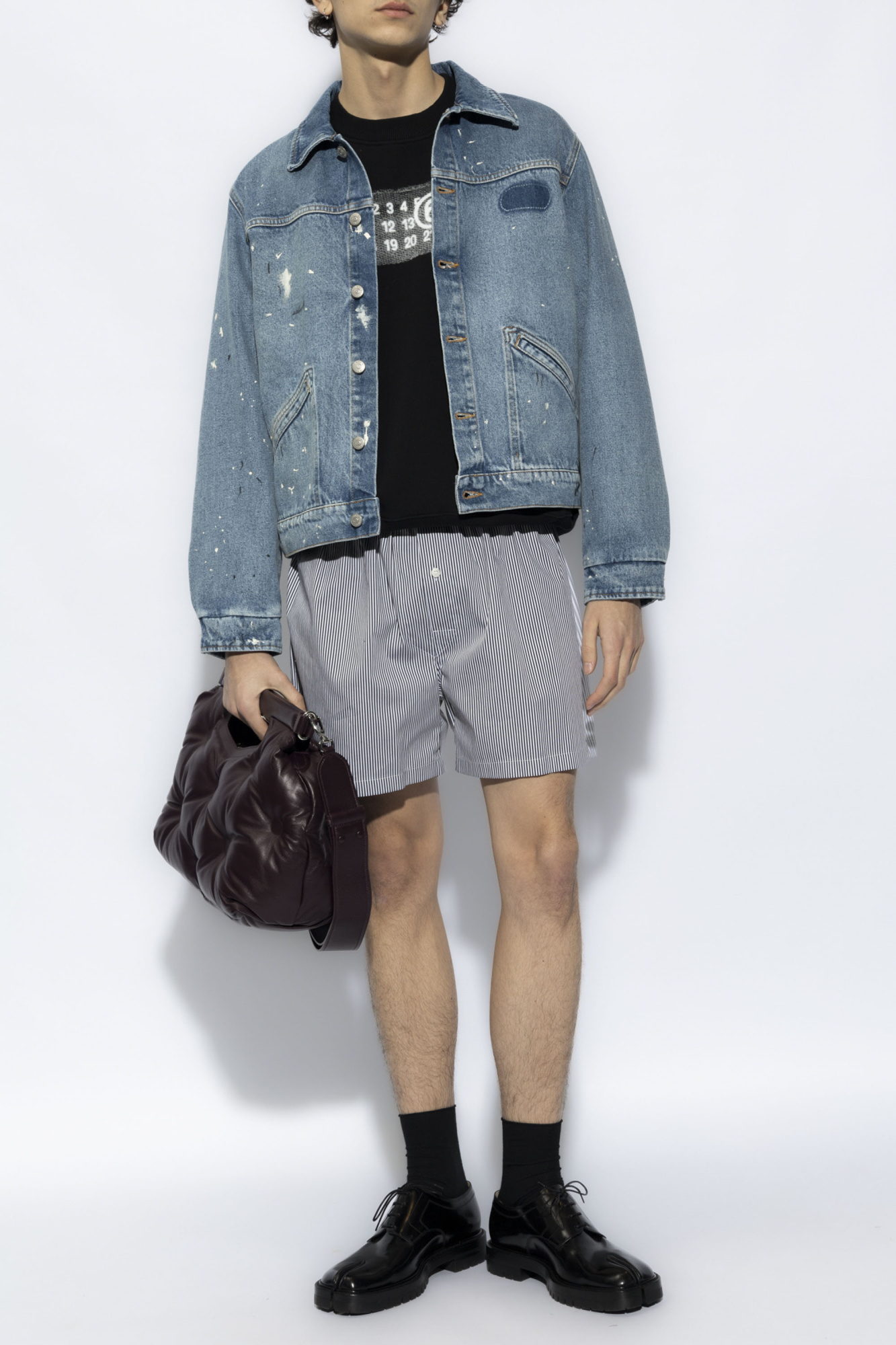 Maison Margiela Striped shorts | Men's Clothing | Vitkac